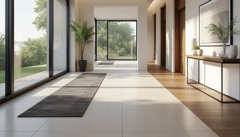 What is the most durable flooring for hallways?