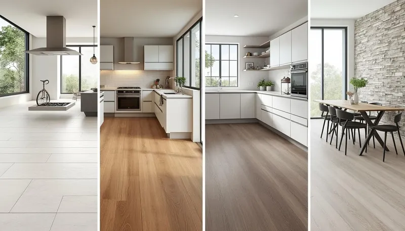 What type of flooring is best for kitchens?