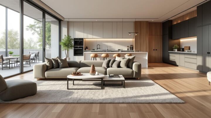 découvrez comment choisir le revêtement de sol idéal pour les espaces ouverts, en combinant style, fonctionnalité et harmonie pour un intérieur moderne et chaleureux.