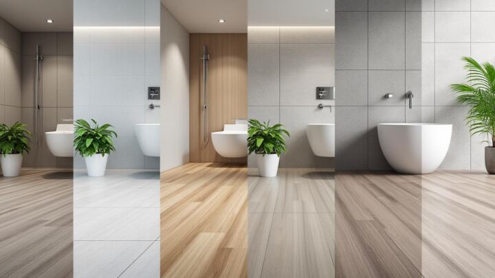 découvrez quel est le meilleur revêtement de sol pour les salles de bains, alliant durabilité, résistance à l'humidité et esthétique.