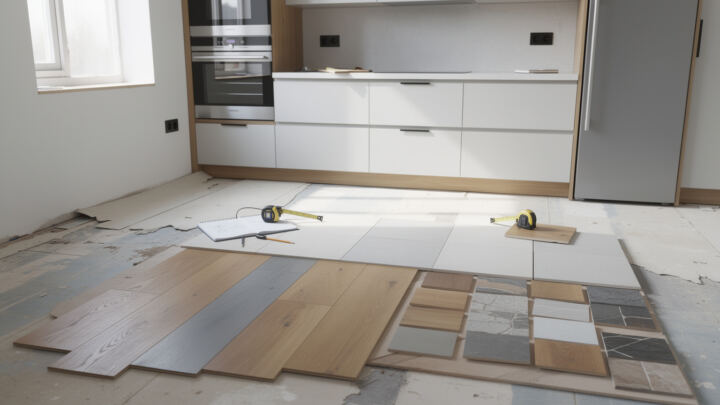 learn essential tips and expert advice on how to select the perfect flooring for your kitchen renovation, balancing style, durability, and functionality.