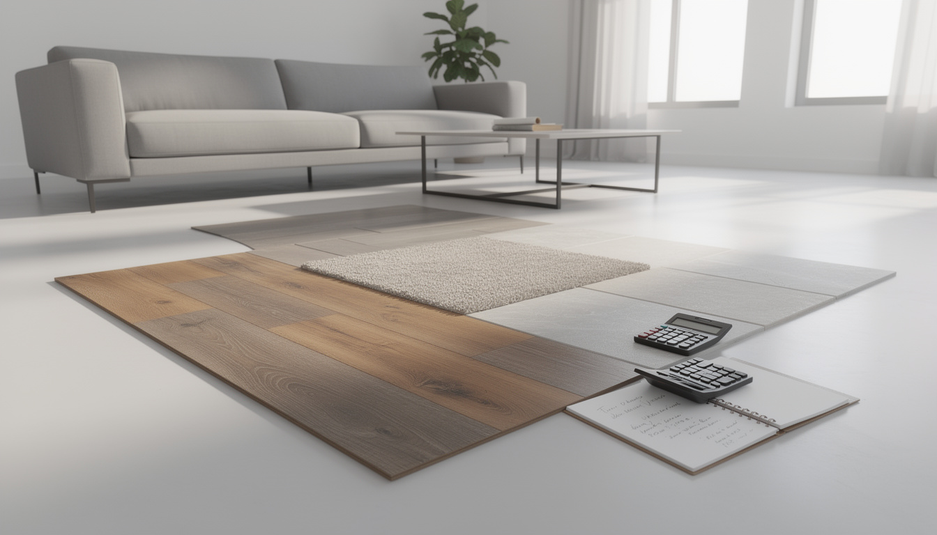 discover the detailed cost breakdown of various flooring types to help you choose the best option for your budget and style.