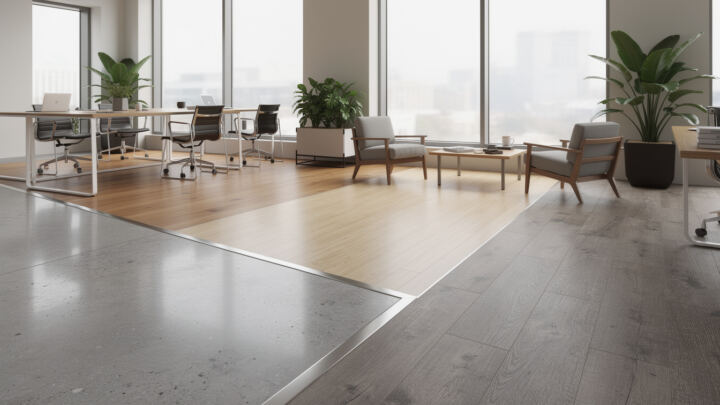 Choosing durable flooring for commercial spaces 1 explore top tips for choosing durable flooring that combines style and longevity, perfect for high-traffic commercial spaces.