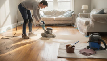 learn step-by-step how to refinish old hardwood floors at home with our easy guide, including tips on sanding, staining, and sealing for a beautiful, lasting finish.